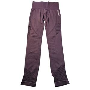 Gymshark Energy Seamless Leggings Womens S / XS (?) Purple Athleisure High Rise